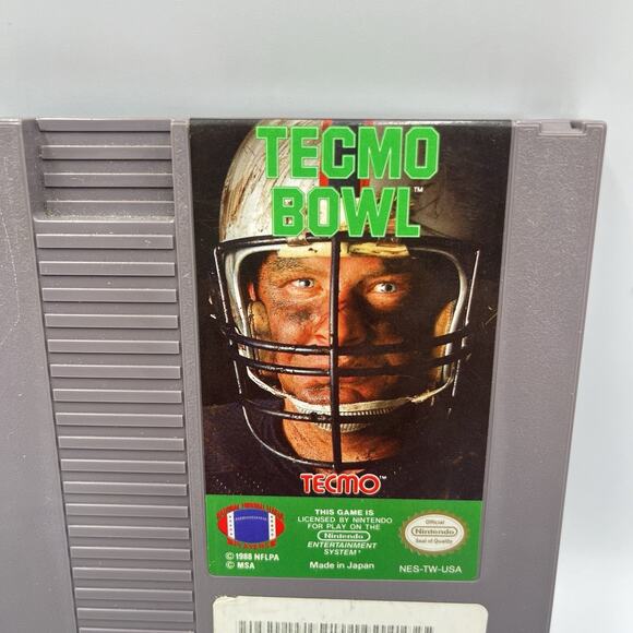 Tecmo Bowl (Nintendo Entertainment System, 1989) NES game WORKS! - Picture 4 of 6